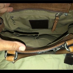 Coach Bags - COACH F11199 HAMPTON LEATHER CARRYALL Coach Bags - COACH F11199 HAMPTON LEATHER CARRYALL